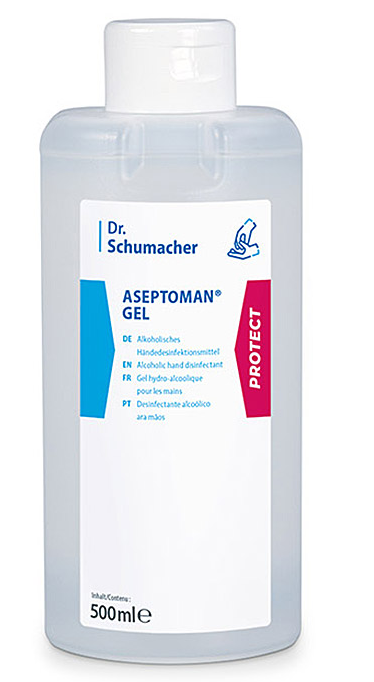 Dr. Schumacher ASEPTOMAN® GEL Händedesinfektion 500 ml - 1 Flasche