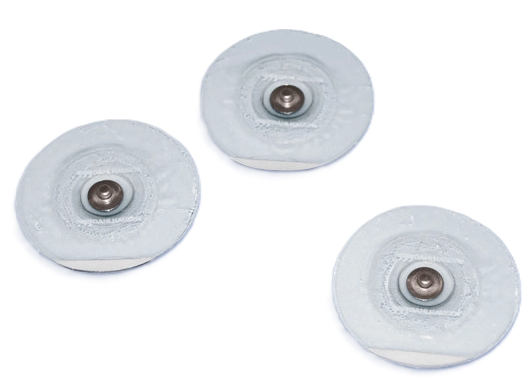Dahlhausen Einmal-EKG-Elektroden Typ 114 - 50 mm mit Druckknopf - 30 Stück