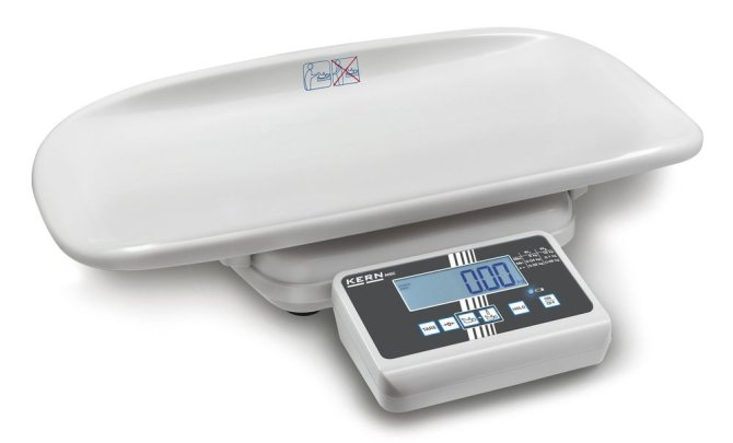 KERN MBC Babywaage max. 20 kg Tragkraft, Batteriebetrieb