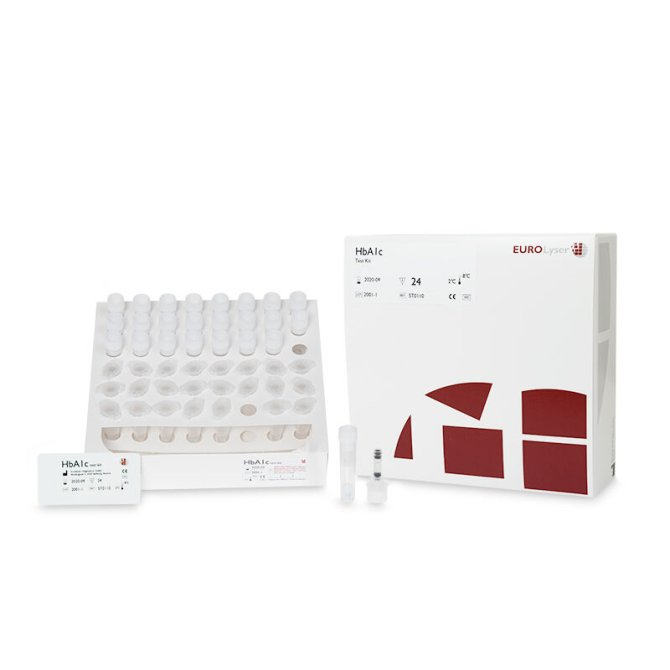 HbA1c-Test für Eurolyser CUBE-S - 24 Tests