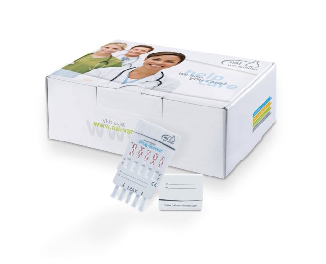 Drug-Screen® Multi Schnelltest 5 Parameter, 25 Stück