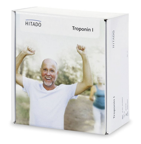 Hitado Troponin I Test 10 Kassetten