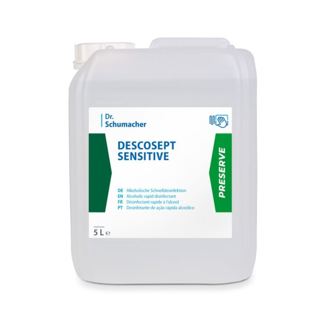 Dr. Schumacher DESCOSEPT SENSITIVE Schnelldesinfektion - 5 Liter