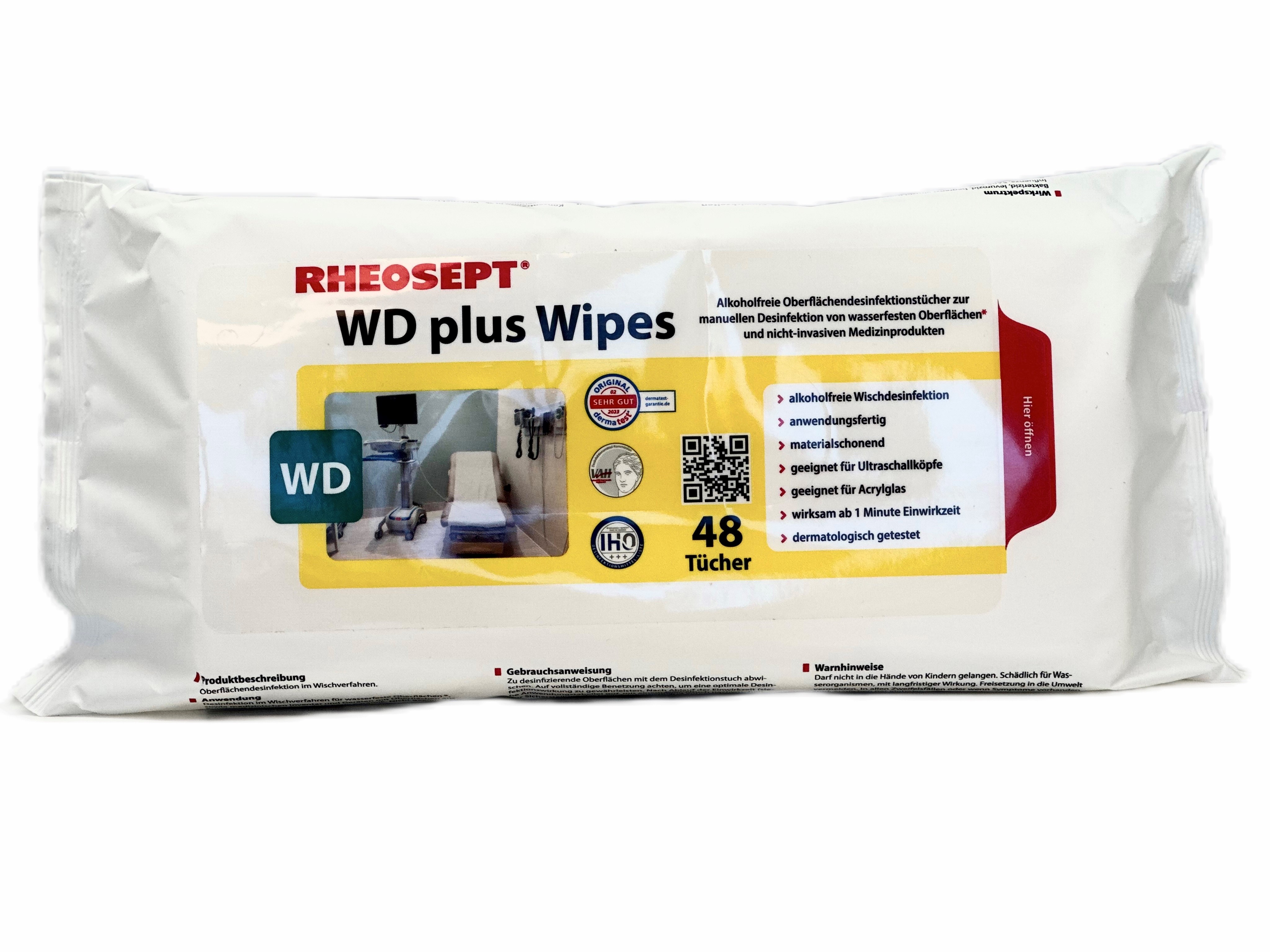 RHEOSEPT-WD plus Wipes Desinfektionstücher maxi 27 x 29 cm