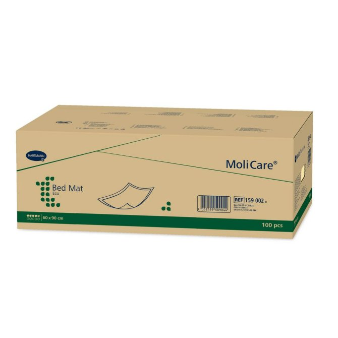 Hartmann MoliCare® Bed Mat ECO Krankenunterlage Saugstärke: 5 Tropfen, 60 x 90 cm - 100 Stück