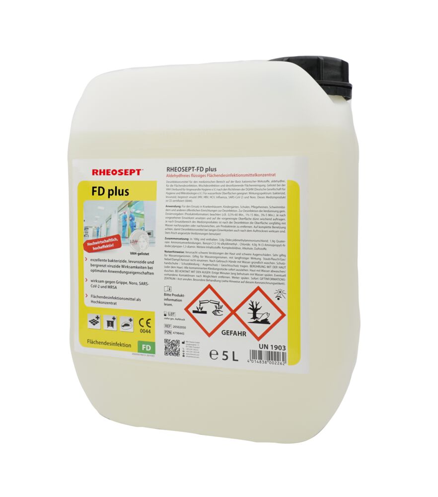 Rheosept-FD plus Konzentrat - 5 Liter Kanister