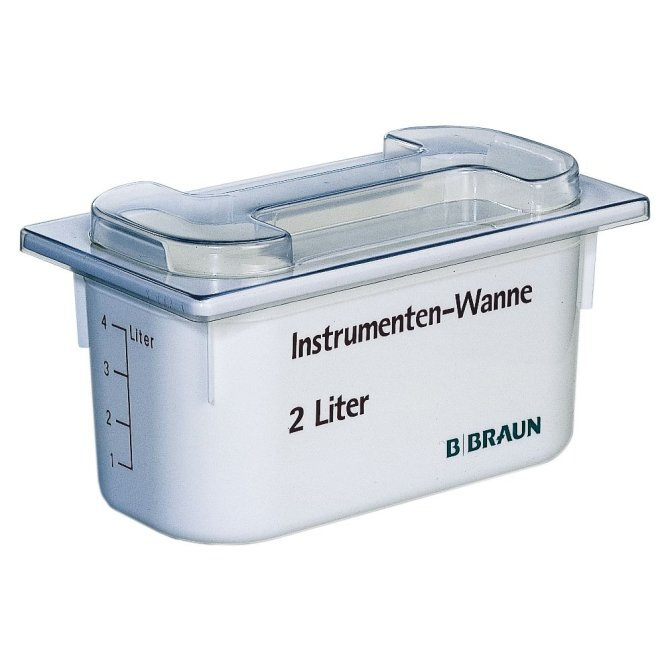 B.Braun - Instrumentenwanne 325 x 176 x 150 mm, 2 Liter - 1 Stück