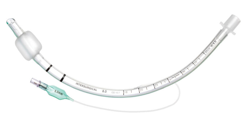 Intersurgical InTube Endotrachealtubus mit Manschette ID 8,0mm - 10 Stück