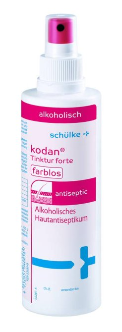 schülke Kodan Tinktur forte farblos, 250 ml Sprühflasche