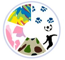 essity Stützverband Delta-Cast® Prints 5 cm x 3,6 m, gemischt je 2 Rollen pro Motiv - 10 Stück