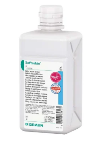 Softaskin pure milde Waschlotion Spenderflasche  - 500 ml