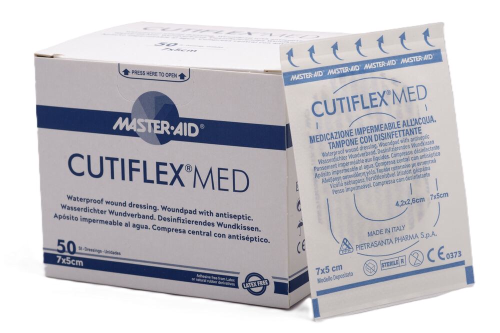 Trusetal Folienverband CUTIFLEX® MED 10 x 12 cm - 50 Stück