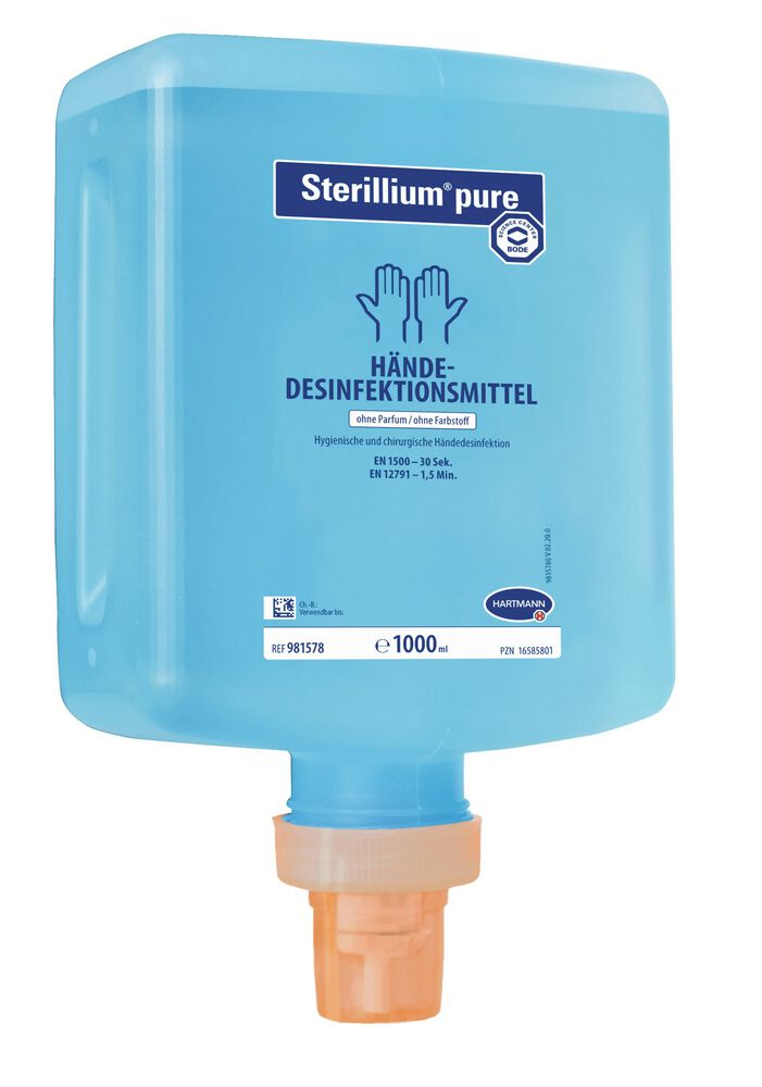 Hartmann Händedesinfektion Sterillium® pure CleanSafe - 1 Liter - 1 Flasche
