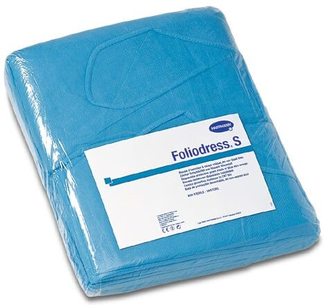 Hartmann Foliodress® S blue Einmal-Schutzkittel - 50 Stück