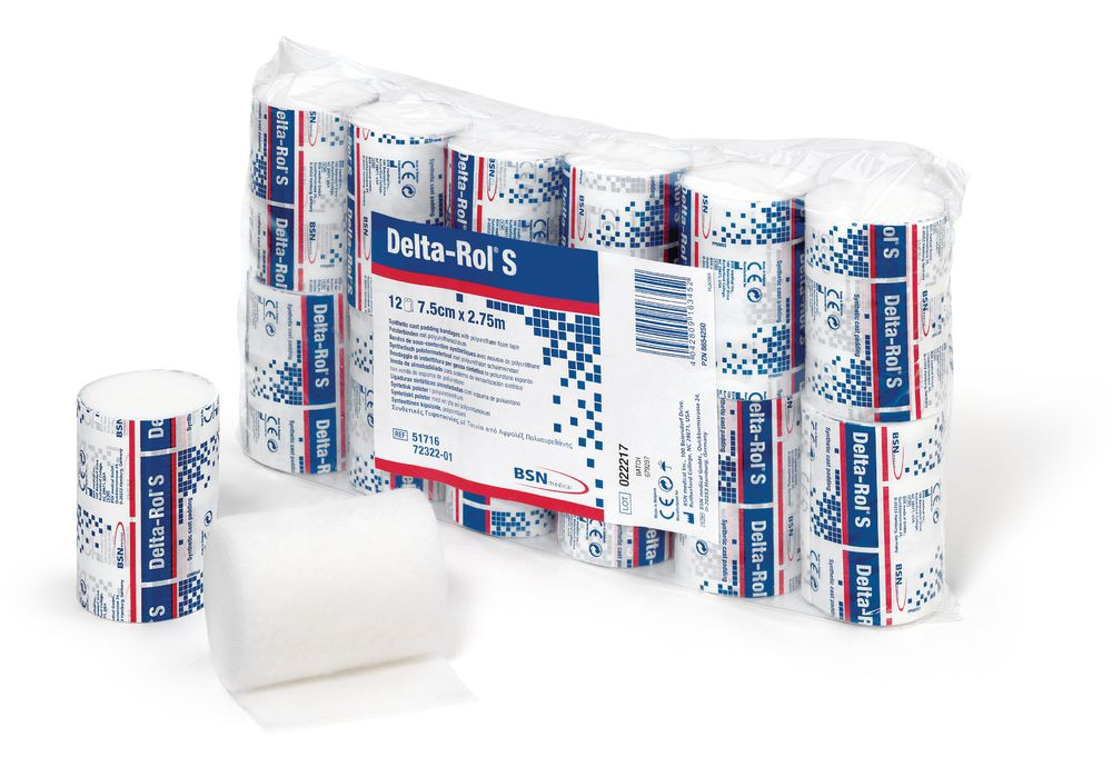 essity Polsterwattebinde Delta-Rol® S - 5 cm x 2,75 m -12 Rollen