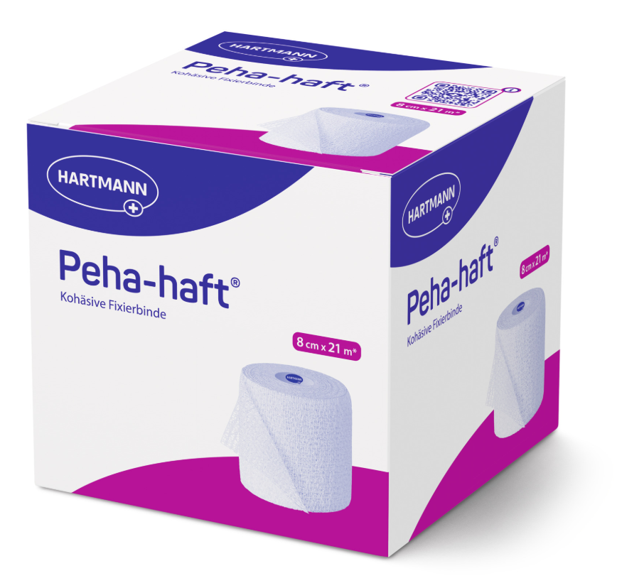 Peha-haft latexfrei Hartmann, 8 cm x 21 m, 1 Stück