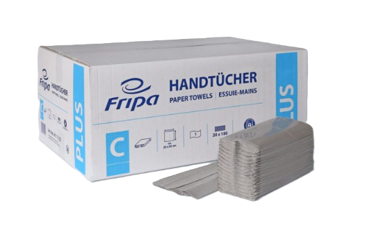 Fripa PLUS-Handtücher 25 x 33 cm C-Falz - 3.600 Stück