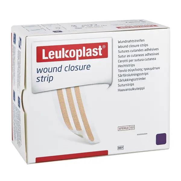 essity Wundnahtstreifen Leukoplast® wound closure strip, 6 x 75 mm, 10 x 3 Stück