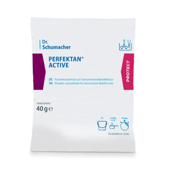 Dr. Schumacher PERFEKTAN® ACTIVE Instrumentendesinfektion 40 g Sachet