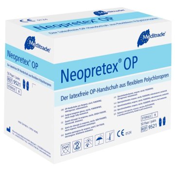 Meditrade Neopretex® OP-Handschuhe latexfrei 6,5 - 50 Paar