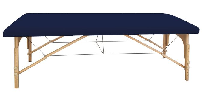 PU-Liegenbezug - 65 - 80 x 200 cm - blau - 1 Stück