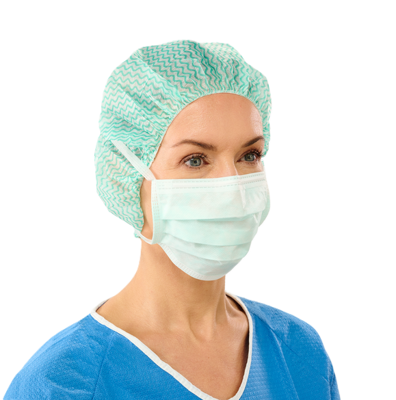 Lohmann & Rauscher Sentinex® OP-Masken Classic, grün, zum Binden - 50 Stück