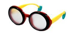 Trusetal Mattglasokkluderbrille groß