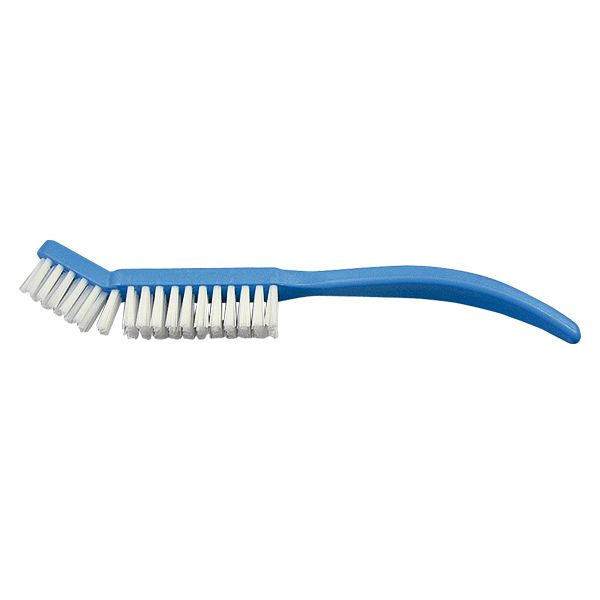 Instrumenten-Reinigungsbürste Kunststoff blau, 17 cm lang