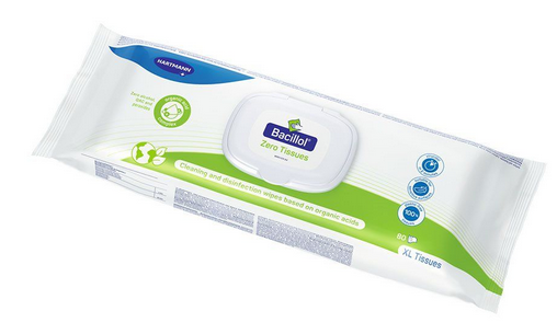 Hartmann Bacillol Zero Tücher XL 20 x 30 cm - 80 Stück