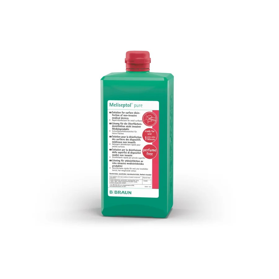 Meliseptol pure - Flächendesinfektion ohne Duftstoffe - 1 Liter