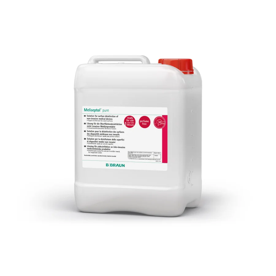 Meliseptol pure - Flächendesinfektion ohne Duftstoffe - 5 Liter