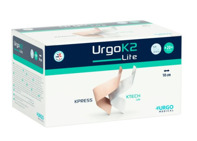 UrgoK2 Lite Kompressionssystem Knöchelumfang 18 - 25 cm, 10 cm Bindenbreite, 1 Stück