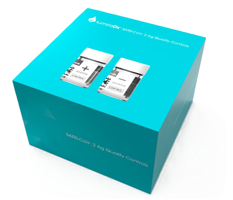 Roche LumiraDx SARS-CoV-2 Ag Quality Controls Kontrolllösung - 1 Pack  á  2 Stück 