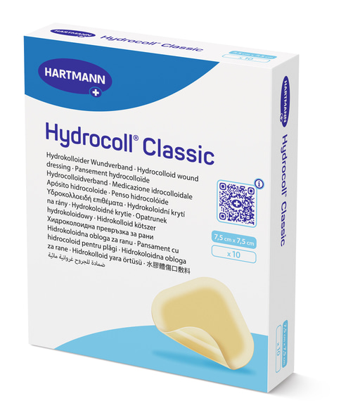 Hartmann Hydrocoll® Classic Hydrokolloid-Verband 7,5 x 7,5 cm - 10 Stück