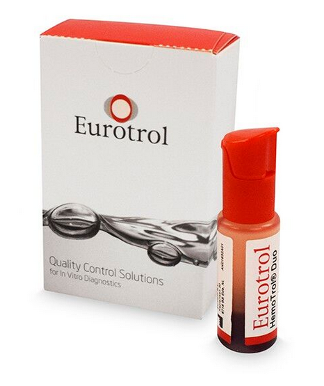 Hitado QC HemoTrol Duo low Kontrolllösung - 2 x 1 ml - 1 Pack 