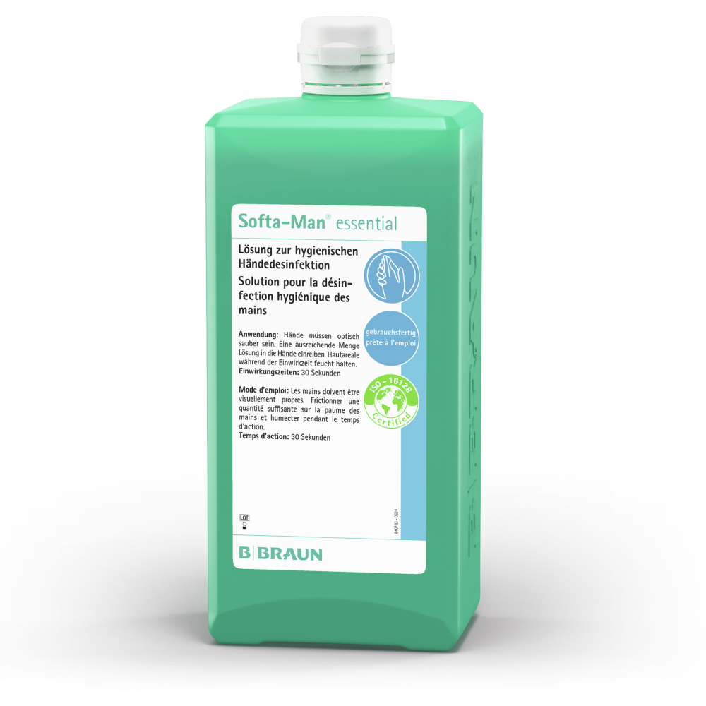 B.Braun Softa-Man® essential Händedesinfektion 1000 ml - 1 Flasche
