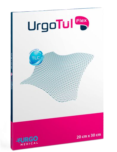UrgoTül Flex Gazewundauflage 20 x 30 cm, 10 Stück