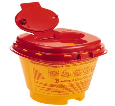 Sarstedt Multi-Safe twin plus Entsorgungsbox - 1,5 Liter