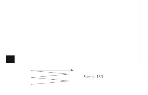 Registrierpapier für Nihon Kohden EKG ( Mod. 910/920 )  - 5 Stück x 150 Blatt