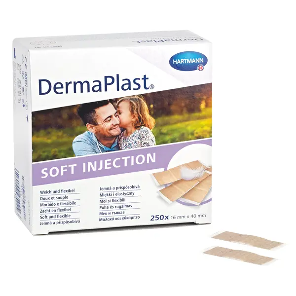 Dermaplast sensitive injection 4 x 1,6 cm, 250 Stück, 1 PACK