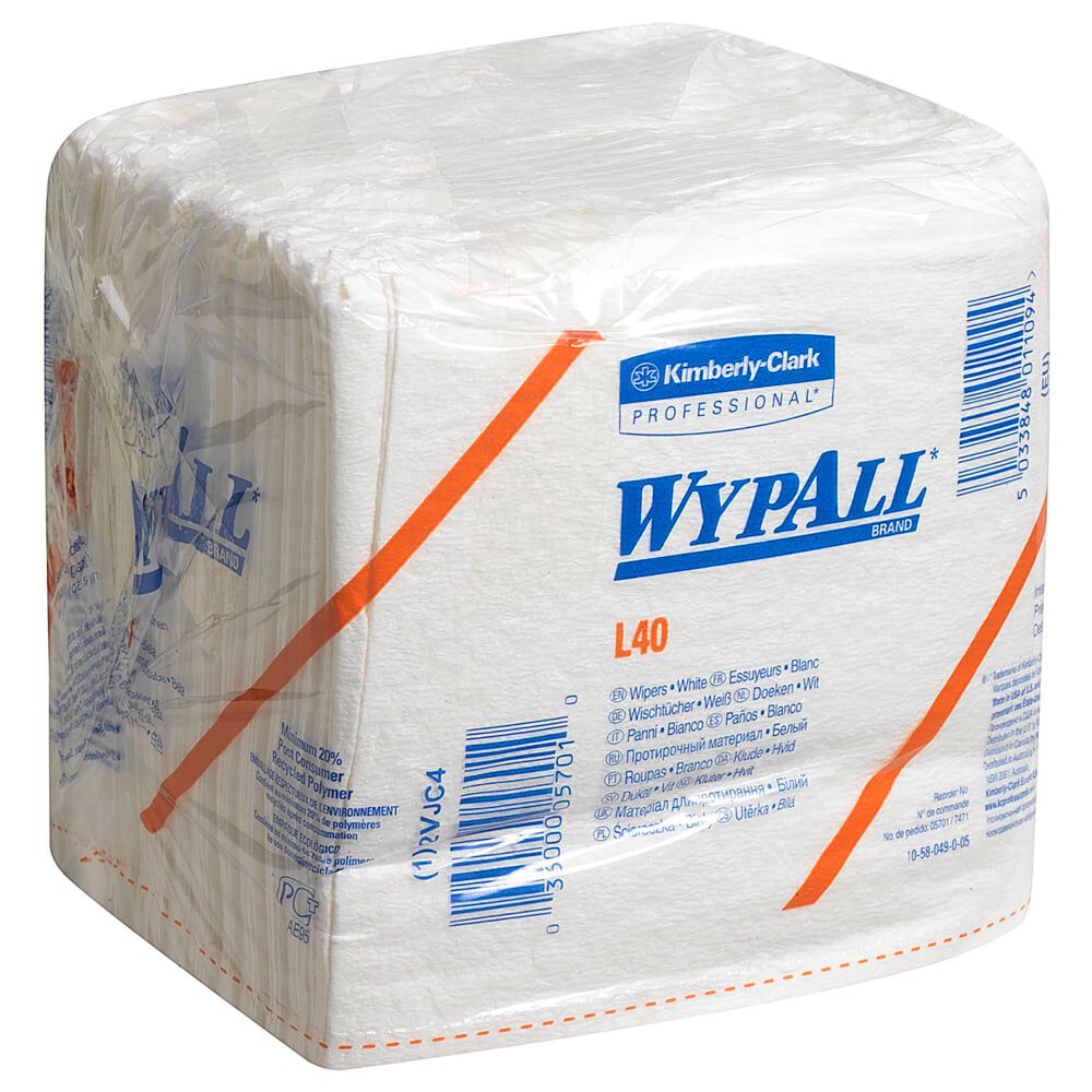 Kimberly Clark Wypall L 40 Wischtücher 31,7 x 30,4 cm - 18 Packungen a 56 Tücher