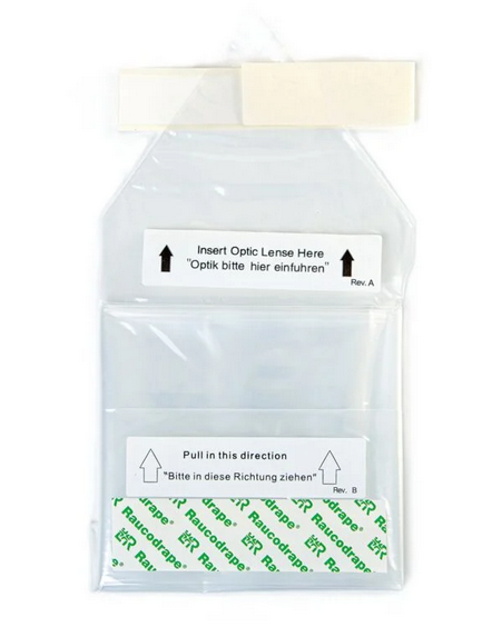 Lohmann&Rauscher Raucodrape® Kamerabezug steril - revers- gefaltet, 13 x 250 cm - 70 Stück