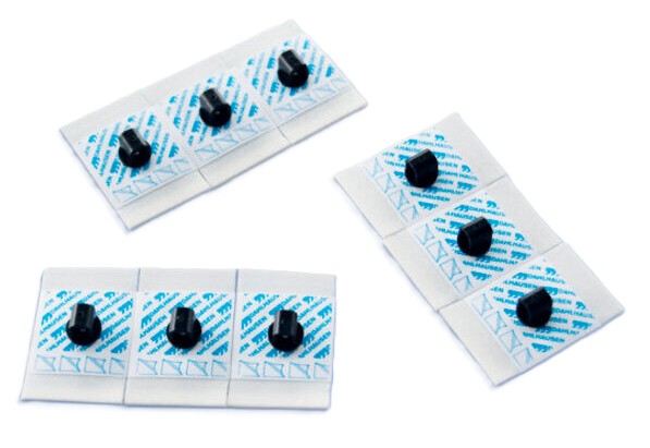 Dahlhausen EKG-Einmalelektroden 454 Diagnostik Karbon - 50 Stück