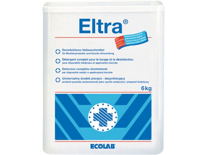 Ecolab Desinfektions- Vollwaschmittel Eltra - 6 kg