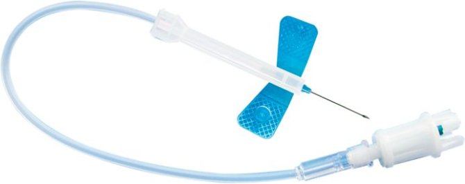 Sarstedt Safety Multifly®-Kanüle - Ø 0,6 x 19 mm; blau | 200.0 mm