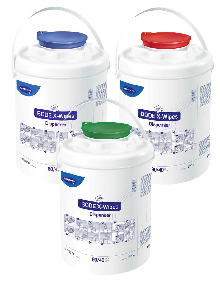 Bode X-Wipes - Spender blau leer - 1 Stück