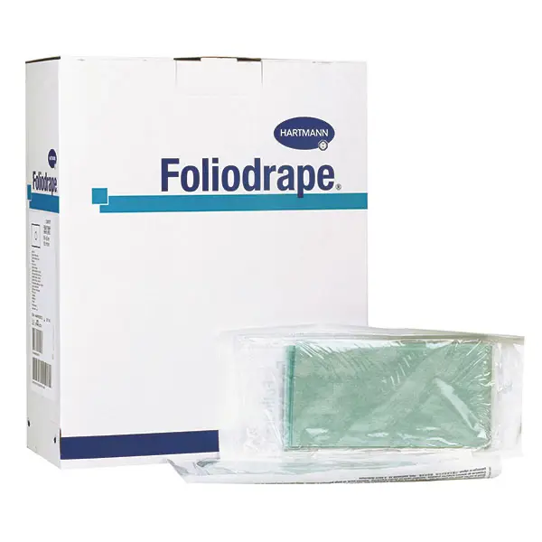 Foliodrape Protect Lochtuch, selbstklebend, 45 x 75 cm; Ø variabel, 65 Stück
