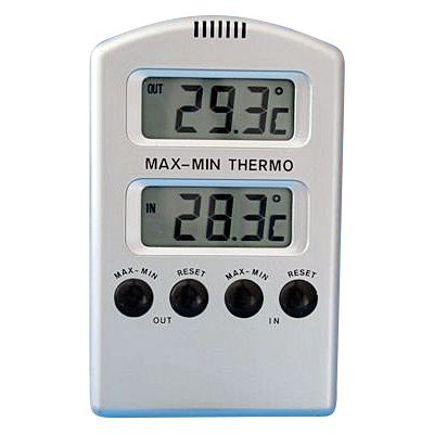 Digitales Maxima-Minima-Thermometer (Kühlschrank) - 1 Stück