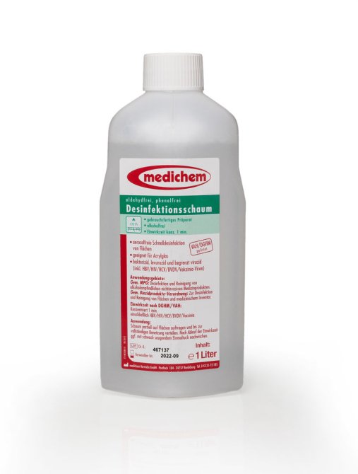 Medichem Desinfektionsschaum - 1 Liter