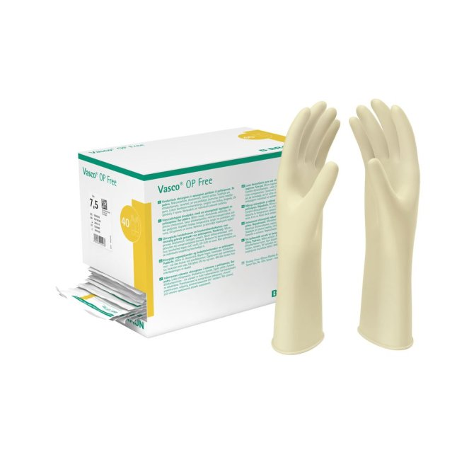 Vasco® OP Free LATEXFREIE OP Handschuhe Puderfrei - Gr 6 - 40 Paar